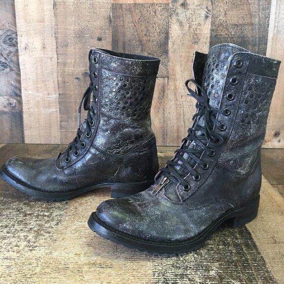 Sendra 7138 GoodYear Welt Lace Up Ankle Boots Womens 8 - Picture 11 of 12